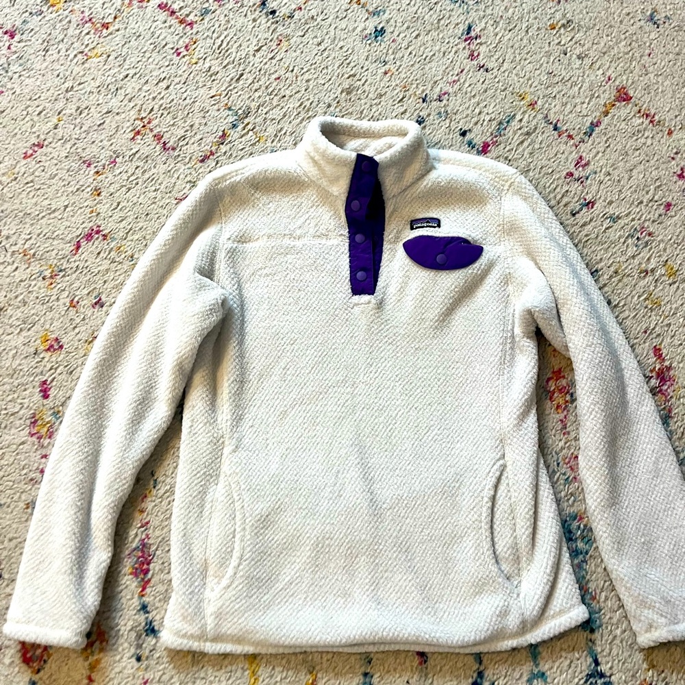 White & Purple